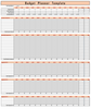 Budget Planner Template Image